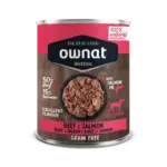 OWNAT WETLINE DOG BEEF & SALMON