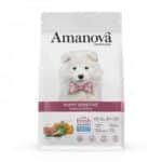 Amanova Puppy Sensitive Salmon Deluxe & Calabaza