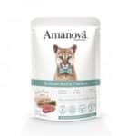 Amanova Wet Cat Beef & Chicken Pouch — 85 g