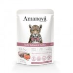 Amanova Wet Cat Salmon & Turkey Pouch — 85 g