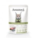 Amanova Wet Cat Sterilised Lamb & Sardine Pouch — 85 g