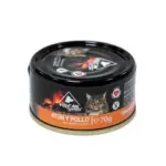 Atún, Pollo, Salmón y Arroz — 70 g