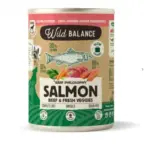 Lata de SALMÓN Y TERNERA para perros — 400 g