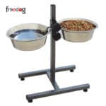 Soporte-comedero doble reg